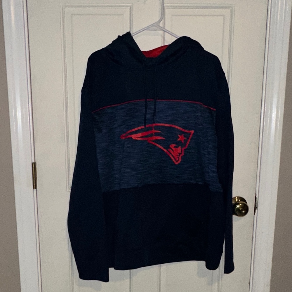 Men's Navy Hooded Sweatshirt - New England Patriots NFL